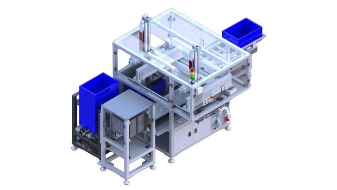 Fully Automatic Combined Cover Tray Packing Machine